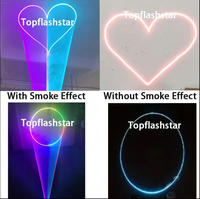 Topflashstar 5 W 10W Laser Light + Snow Machine + Haze Machine Set DJ Disco Laser Stage Light Show