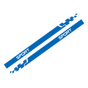 Película de vinilo para <span class=keywords><strong>coche</strong></span>, <span class=keywords><strong>pegatina</strong></span> de decoración de rayas laterales para puerta, <span class=keywords><strong>pegatina</strong></span> de <span class=keywords><strong>tuning</strong></span> deportivo para <span class=keywords><strong>coche</strong></span> - Product Image 5