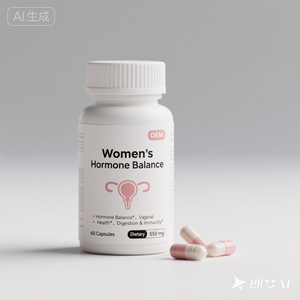 Oem Vrouwen Balans En Stress Ondersteunen Capsules Uitgebreide Hormoongezondheidsformule Met Kruiden En Voedingsstoffen - Product Image 2
