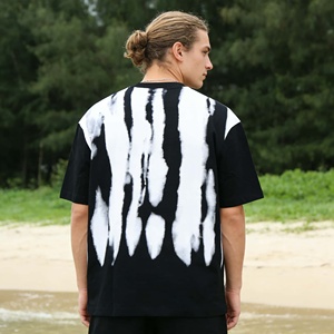 T-shirts pour hommes personnalisés, style streetwear, 100% coton, imprimé lettres, tricotés, design uni, respirants, écologiques - Product Image 4