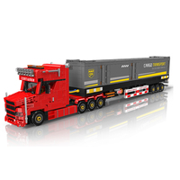 Mouldking 24133 Camion Conteneur Modèle Briques de Construction Blocs Plastique ABS Jouet Éducatif DIY pour Enfants