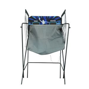 Arcade <span class=keywords><strong>de</strong></span> <span class=keywords><strong>basket</strong></span>-ball portable <span class=keywords><strong>pliable</strong></span> en acier pour 2 joueurs, équipement <span class=keywords><strong>de</strong></span> divertissement intérieur avec système <span class=keywords><strong>de</strong></span> notation LED - Product Image 5