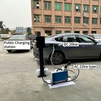 Alta calidad Maxpower móvil 7KW rápido coche eléctrico portátil móvil DC EV cargador estación