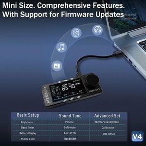 Radio Portátil Anysecu Si4732 Mini V4 Mejorado, Onda Corta, AM/FM/LSB/USB, Todas las Bandas, Ats-mini-v4 - Product Image 3