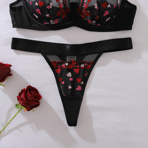 Audaci biancheria intima Sexy Sexy Sexy intimo Sexy completo vedo attraverso reggiseno perizoma <span class=keywords><strong>sensuale</strong></span> elegante da donna Lingerie Sexs - Product Image 3