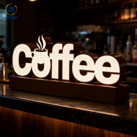 Lettres lumineuses LED 3D en métal pour décoration extérieure, enseigne personnalisée pour devanture de magasin, panneau lumineux avec logo, étanche IP65, contrôle par application