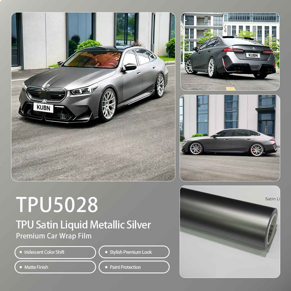 5028-Satin Liquid Metallic Silver