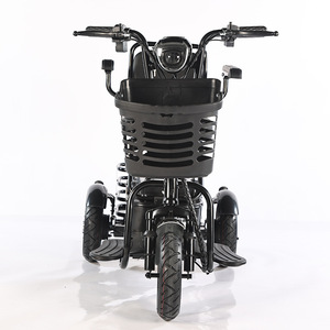 Tricycle électrique pliable, scooter de mobilité, capacité 100-200 kg, pour personnes âgées, courses, usage unisexe - Product Image 1