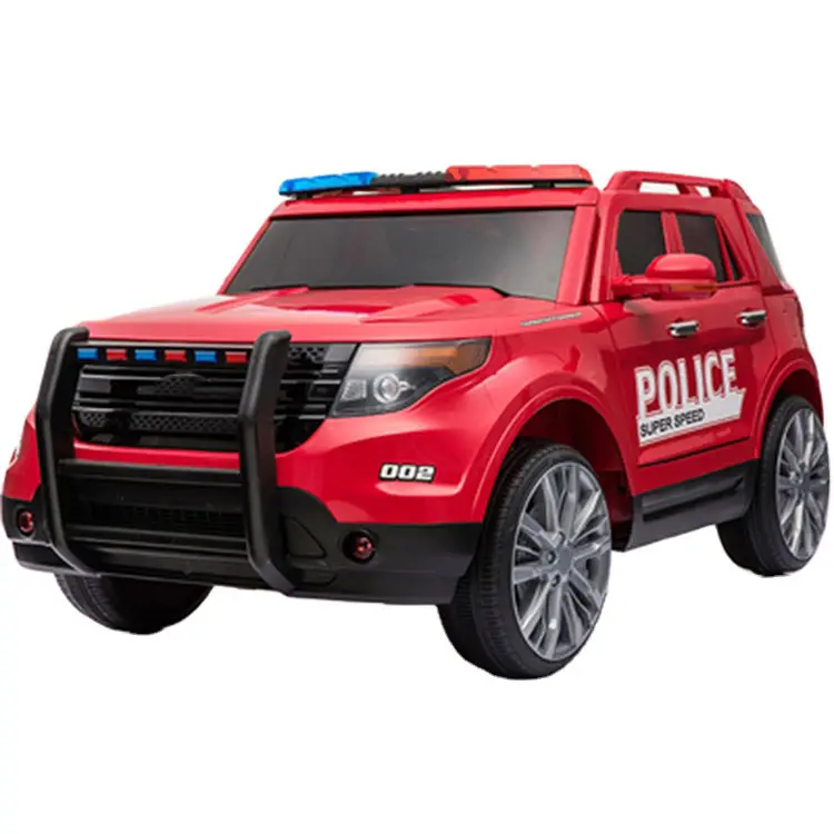 Nieuwste Cool Kids Politie Auto Kinderen Elektrische Auto Voor Jongen En Meisje Gift Kids Grote Voertuig