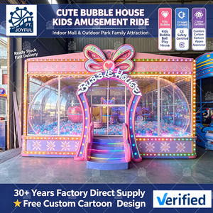 Hot Sale Kids Bubble <b>Ball</b> Play House With Color <b>LED</b> Light Custom Cartoon Appearance Indoor Family Amusement Equipment Supplier - Product Image 1