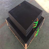 Coussinets de maintien durables en UHMWPE HDPE et coussinets de support de jambe de grue en plastique