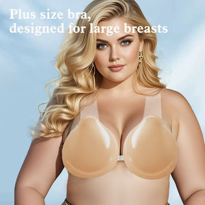<span class=keywords><strong>Silicone</strong></span> Áo ngực không thấm nước mạnh mẽ dính có thể giặt của phụ nữ tái sử dụng thêm kích thước lớn - Product Image 4