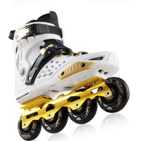 Chaussures de patins à roulettes rétractables Quad Inlinr à roues lumineuses de haute qualité pour enfants