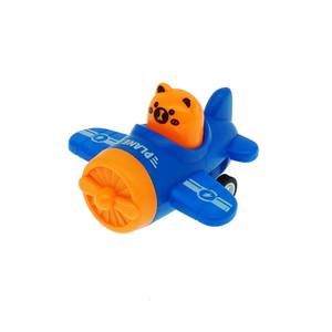 Tirez l'avion de friction en plastique d'avion spatial pour les jouets d'oeufs de surprise d'enfants - Product Image 6