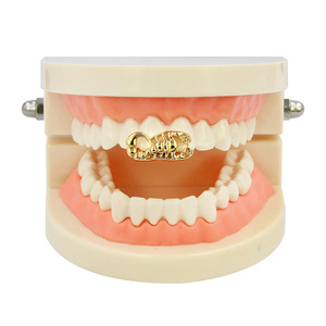 Grillz en <span class=keywords><strong>or</strong></span> et argent, scorpion, une seule <span class=keywords><strong>dent</strong></span>, bijoux hip-hop, grillz glacés pour hommes et femmes, <span class=keywords><strong>rappeur</strong></span> - Product Image 6
