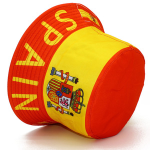 <span class=keywords><strong>Chapeau</strong></span> de pêcheur tendance aux couleurs du drapeau <span class=keywords><strong>espagnol</strong></span>, 100% coton, respirant, chaud, coupe-vent, protection solaire, pour hommes et femmes, toutes saisons - Product Image 3