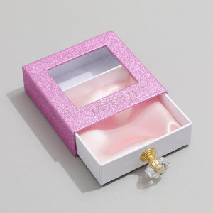 Boîte à bijoux personnalisée avec logo, poignée diamant, fenêtre PVC, pour colliers, boucles d'oreilles, bracelets, emballage cadeau, boîte de rangement - Product Image 4