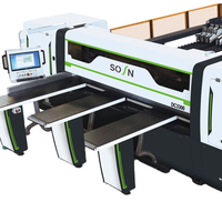 Sierra Seccionadora Horizontal, Máquina de Carpintería, Sierra de Viga CNC