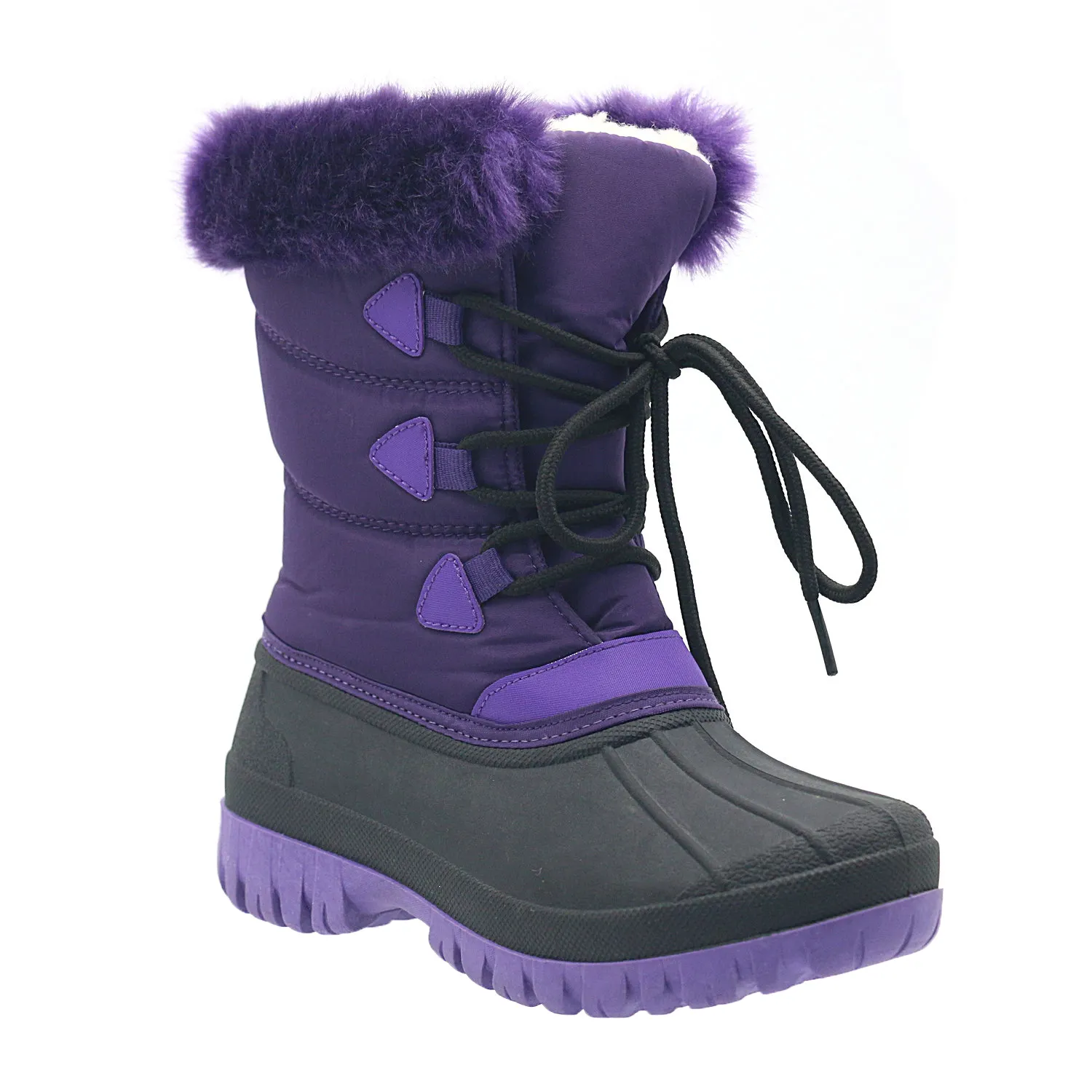 Girls Toddler Youth Insulated Waterproof Winter Snow Boots