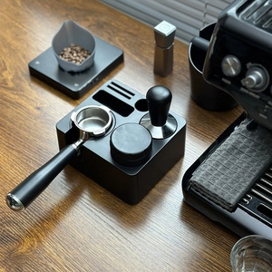 Cà phê đồ dùng lưu trữ Ghế ba mảnh đặt máy pha cà phê Ý phổ lưu trữ cơ sở giả mạo Bộ phân phối bột - Product Image 3