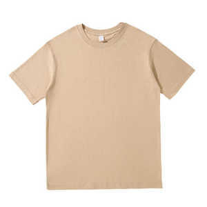 Wholesale Streetwear Blank O-Neck Men's Drop Shoulder T Shirts Custom Logo Heavyweight 260gsm 100% Cotton Over Sized <b>Tshirt</b> - Product Image 2