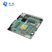 Placa Base de Seguridad de Red Industrial LGA1700 12.ª/13.ª/14.ª Generación, 2 DDR5, 6 LAN 2.5G, 2 Fibra SFP, 4 SATA RAID, PCIe X8, Compatible con Win10 y Linux