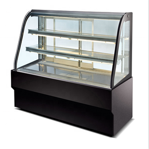 Comptoir TDG-1200 réfrigéré <span class=keywords><strong>professionnel</strong></span> incurvé vitrine en verre réfrigérateur vitrine - Product Image 1