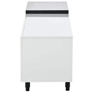 DB U-Can 70.1''-100'' Extendable <b>TV</b> <b>Stand</b> Modern Stylish 80+inch <b>TV</b> Cabinet Black <b>White</b> Wood Panel Style (Old SKU WF299723AAK) - Product Image 6