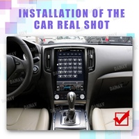 Radio para Auto de 12.1 Pulgadas para Nissan Skyline 370GT e Infiniti G25 G37 2005-2013, Pantalla Táctil Vertical, Sistema Multimedia con GPS y Navegación