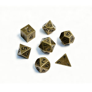 7Pcs Nhỏ Mini Kim Loại <span class=keywords><strong>Dice</strong></span> 10Mm Trò Chơi RPG Dnd <span class=keywords><strong>Dice</strong></span> Đa Diện Kim Loại Dnd Nhỏ <span class=keywords><strong>D20</strong></span> Thu Nhỏ Kim Loại <span class=keywords><strong>Dice</strong></span> <span class=keywords><strong>Set</strong></span> - Product Image 1