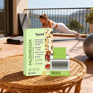 OEM/ODM Tiras Orales de Champiñones con Sabor a Limón, Ingredientes Naturales para Mejorar la Concentración, la Energía y la Inmunidad, para Adultos, Muestra Gratis - Product Image 5