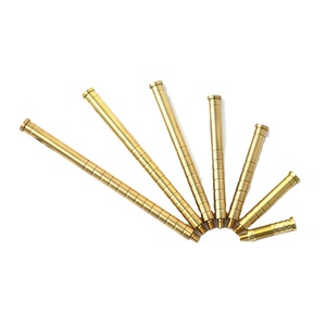 Insert en <span class=keywords><strong>cuivre</strong></span> de qualité supérieure Fit Id 6.2 Mm flèches en carbone arbre de tir à l'arc en fibre de verre 250 Gn laiton chasse tir - Product Image 1
