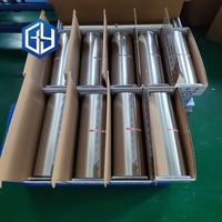 Machine automatique de rembobinage de rouleaux de papier aluminium pour rouleaux de 8011 de petite taille, 72 mètres, ligne de production de qualité alimentaire, ensemble de machines