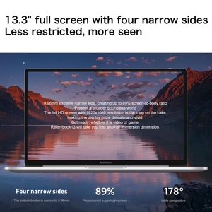 Xiaomi – ordinateur portable RedmiBook 13, 13.3 pouces, 16 go + 512 go, nouvel arrivage, <span class=keywords><strong>AMD</strong></span> <span class=keywords><strong>Ryzen</strong></span> <span class=keywords><strong>5</strong></span> <span class=keywords><strong>4500U</strong></span>, Hexa Core - Product Image 4