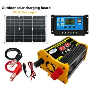 300W costo medio del sistema solare domestico con 18W pieghevole pannello solare moduli amerisolar