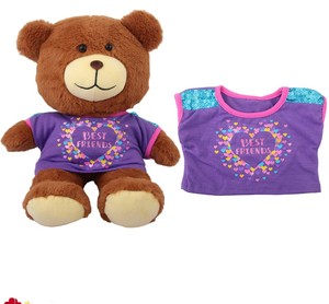 MSYO Fabrikası Özel Tasarım Polyester Unisex Peluş Oyuncak ve Oyuncak Ayı Kıyafetleri Kendi Tasarımlarınızı Yapın OEM - Product Image 2