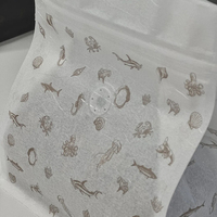Bolsa con Cierre de Papel Kraft Personalizada 100% Biodegradable y Compostable para Café, Té, Grado Alimenticio, con Cierre Hermético y Fondo Cuadrado