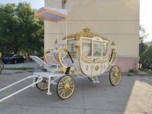 Calèche royale électrique de qualité supérieure, calèche royale classique en platine, calèche électrique Cendrillon à <span class=keywords><strong>vendre</strong></span> - Product Image 6