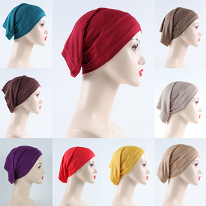Bonnet Turban Instantané en Coton Jersey pour Femme Musulmane avec Trou pour les Oreilles, Doux, Respirant, Écologique, Idéal comme Sous-Hijab ou Foulard - Product Image 2