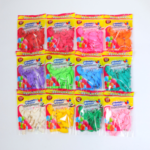 Ballons de fête multicolores mats sans goût, décoration Umrah, ballons gonflables en latex de 18 pouces pour <span class=keywords><strong>anniversaire</strong></span> et mariage - Product Image 1