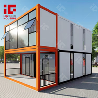 Conteneur modulaire portable de haute qualité, résistant aux tremblements de terre, de 20 pieds ou 40 pieds, pour restaurant, van, appartement ou maison