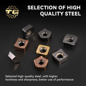 TG Carbide <strong>Inserts</strong> CNMG DNMG SNMG TNMG VNMG WNMG MGMN Carbide <strong>Inserts</strong> for Metal Lathe Cutting PVD/CVD 10pcs Minimum Turning Tool - Product Image 2