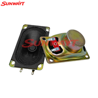 Haut-parleur compact SUNWAYT SW-ST4 carré 8 Ohm 5W pleine gamme à prix d'usine avec construction métal-plastique pour machine de jeu d'arcade anglaise