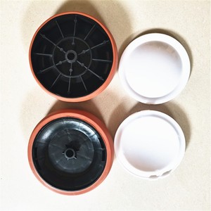 Roues d'apprentissage pour poussette d'enfant, roues silencieuses en plastique et caoutchouc Q 100, accessoires pour vélos d'enfants de 2 à 4 ans - Product Image 4
