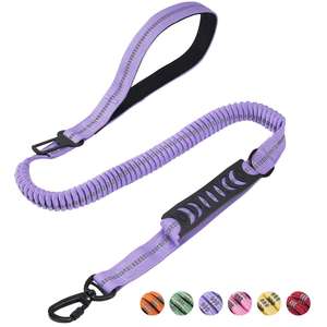 Correa de Seguridad para Perros de Alta Resistencia con Gancho Giratorio de 360 Grados de Aleación de Zinc para Mascotas en Color Morado - Product Image 2