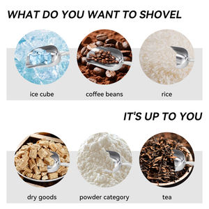 Pala de Hielo de Aluminio, Pala de Metal, Accesorios de Bar, para Harina, Dulces, Cereales, Bodas, Fiestas, Herramienta de Cocina - Product Image 3