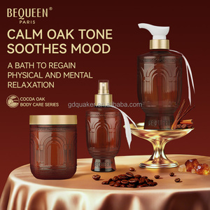 BEQUEEN Cocoa Oak Body Wash Scrub Alcohol Free Fragrance Mist Luxury Moisture Sulfate Free Paraben Free - Product Image 1