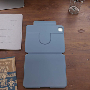 IPad Air 6/7 10.9 iPad 11 inch phổ từ 360 độ xoay có thể tháo rời trường hợp PU + Acrylic khóa Folio - Product Image 1