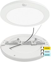 ES-CP04 PIR motion sensor led lumière plafond capteur lampe avec CCT