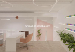 Sillón de Pedicura Moderno con Iluminación LED y Diseño Personalizable, Muebles de Salón de Uñas de Madera Contrachapada E1 para Manicura y Pedicura - Product Image 3